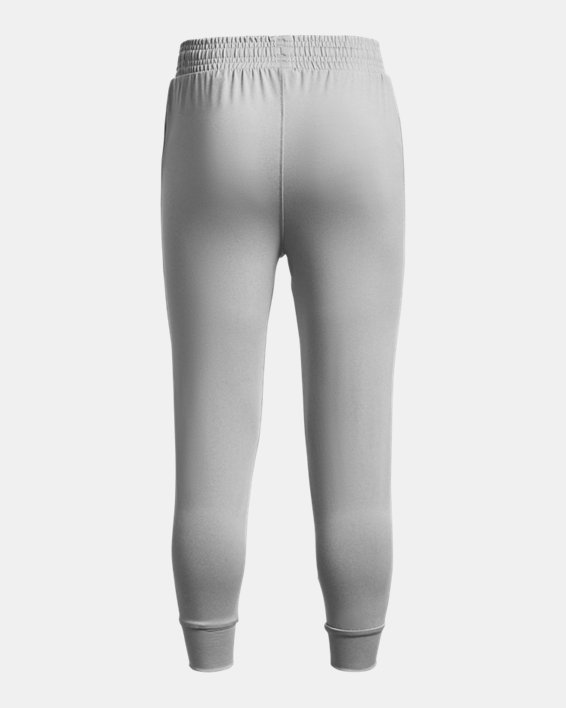 Girls' HeatGear® Pants, Gray, pdpMainDesktop image number 1
